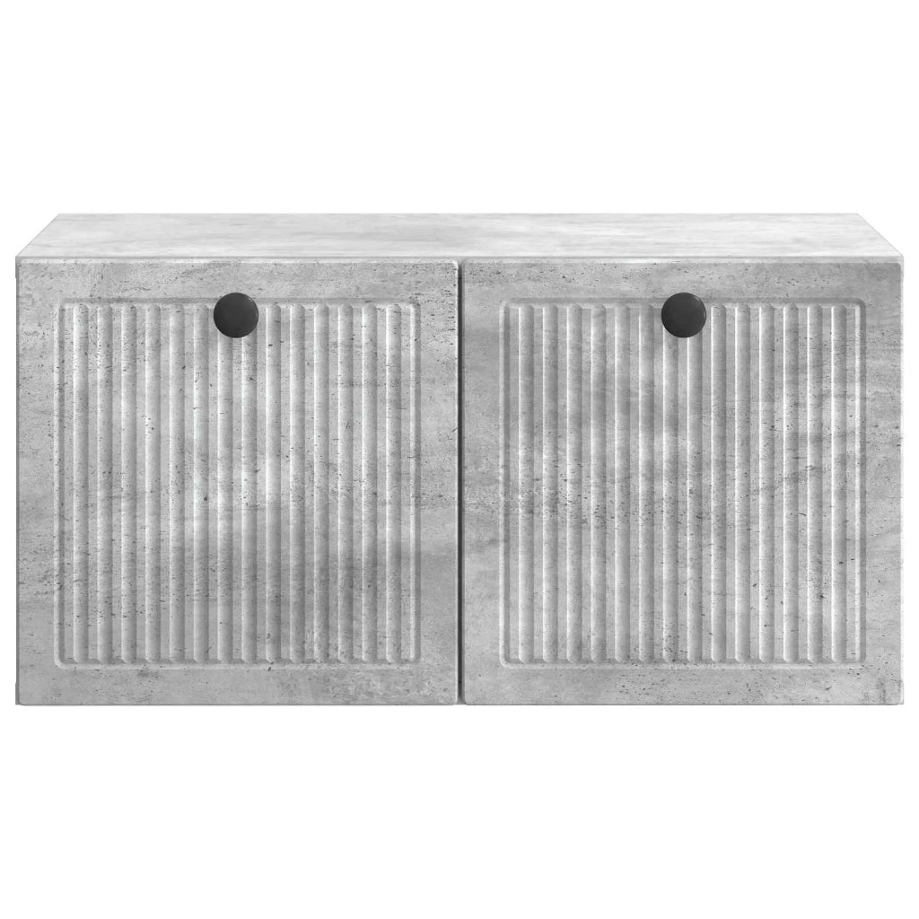 Mobile Porta TV da Muro Grigio Cemento 59,5 x 41 x 30 cm 897998