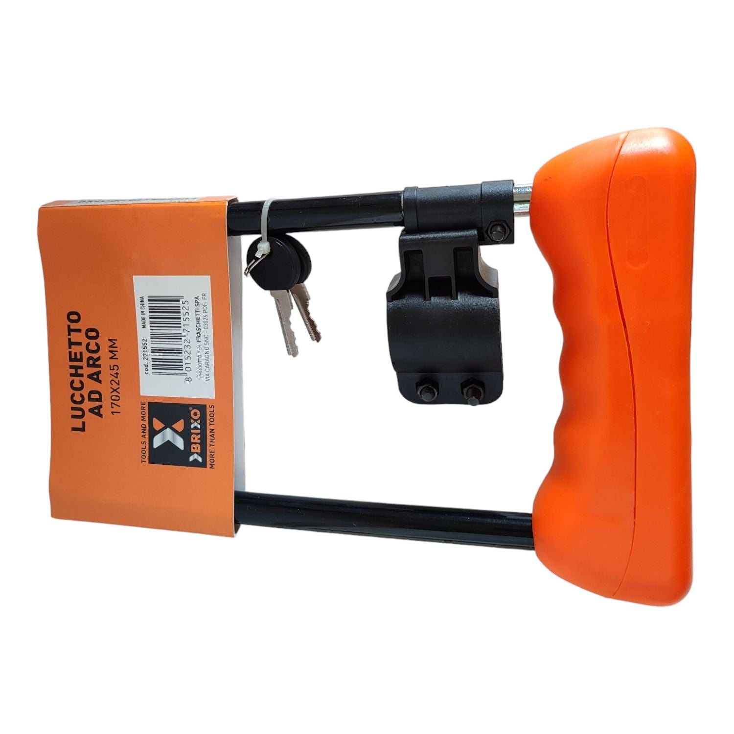 LUCCHETTO AD ARCO BRIXO 170X245 MM