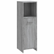Armadietto Bagno | Armadio da bagno Grigio Sonoma 30x30x95 cm in Legno Multistrato