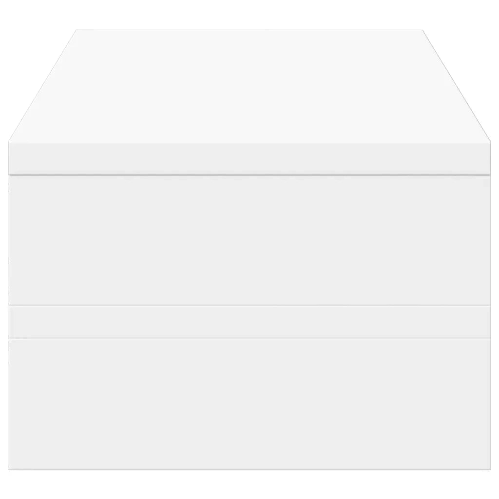 vidaXL Supporto per Monitor Bianco 54x22x15 cm in Truciolato