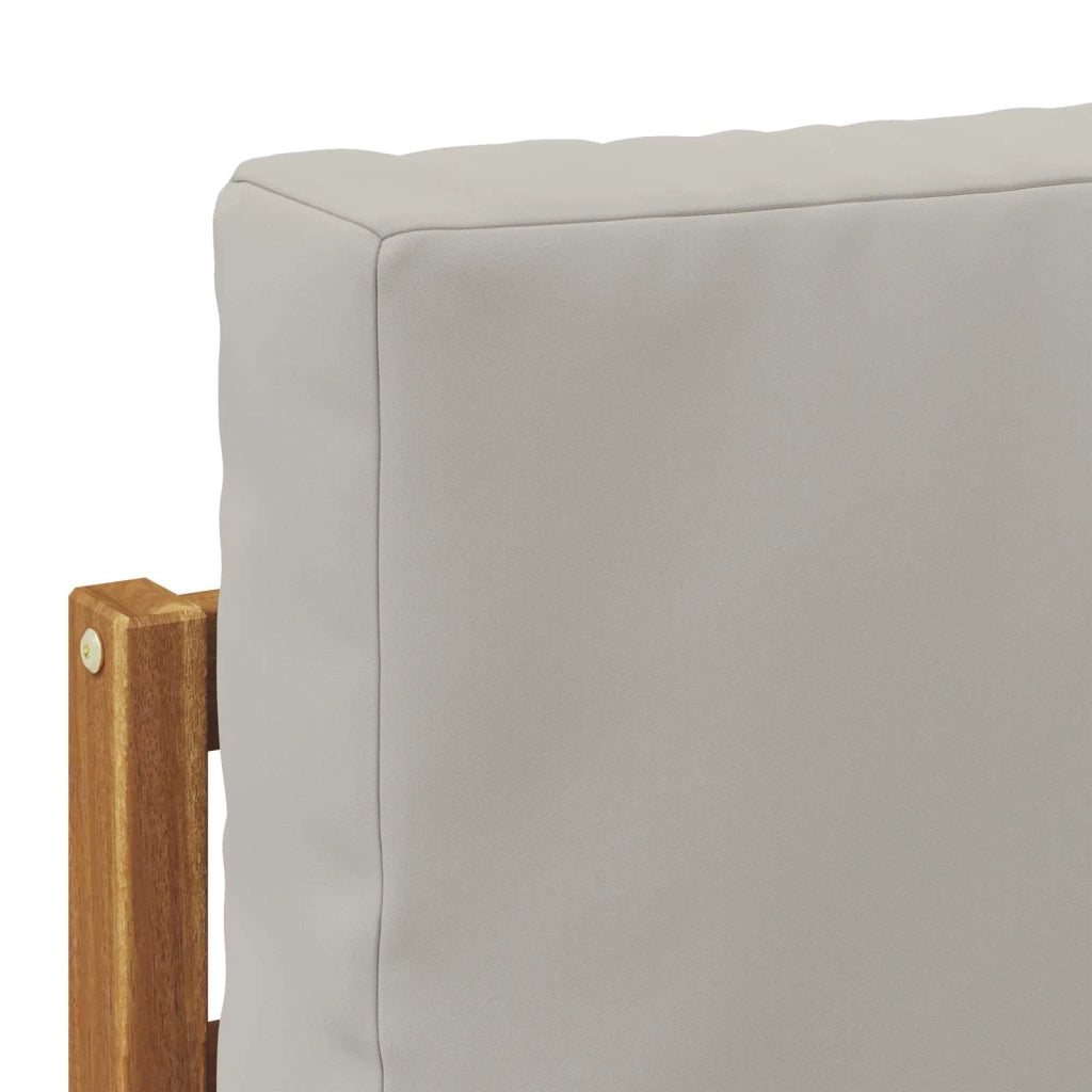 Set di divani da esterno 6 pcs Grigio Naturale e Chiaro 3373521