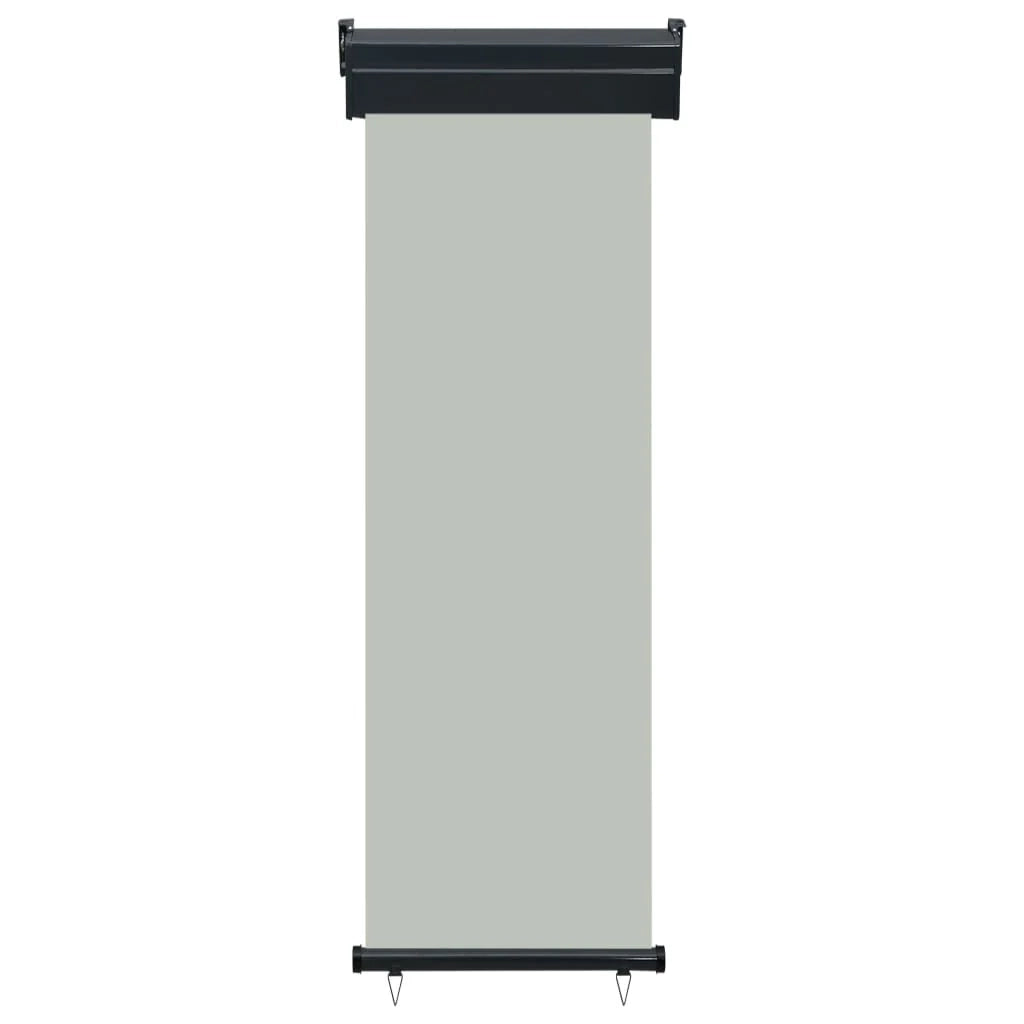 Tenda da sole laterale retrattile/schermo privacy per patio giardino terrazza balcone 60 x 250 cm grigio 02_0007034