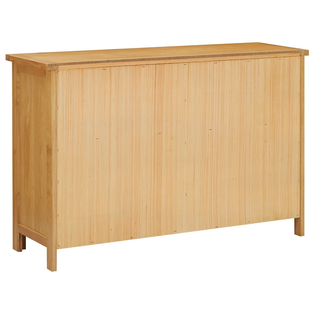 Cassettiera 105x33,5x73 cm in Legno Massello di Rovere 289196