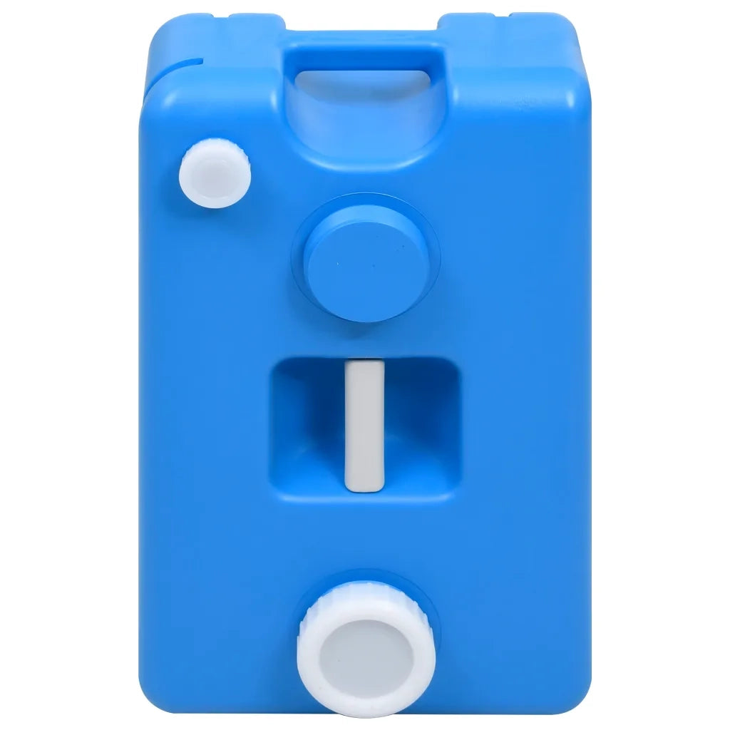 Serbatoio d'Acqua con Ruote per Campeggio 25 L Blu CFW7621077