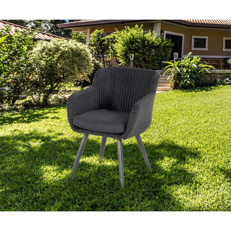 Sedia - Poltrona AMADORA Alluminio HARTMAN â€“ Resina intrecciata