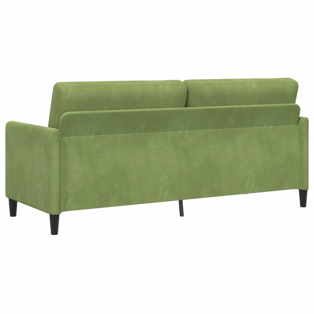 Divano con Storage Verde chiaro 192 x 78 x 87 cm Poliestere 42036992