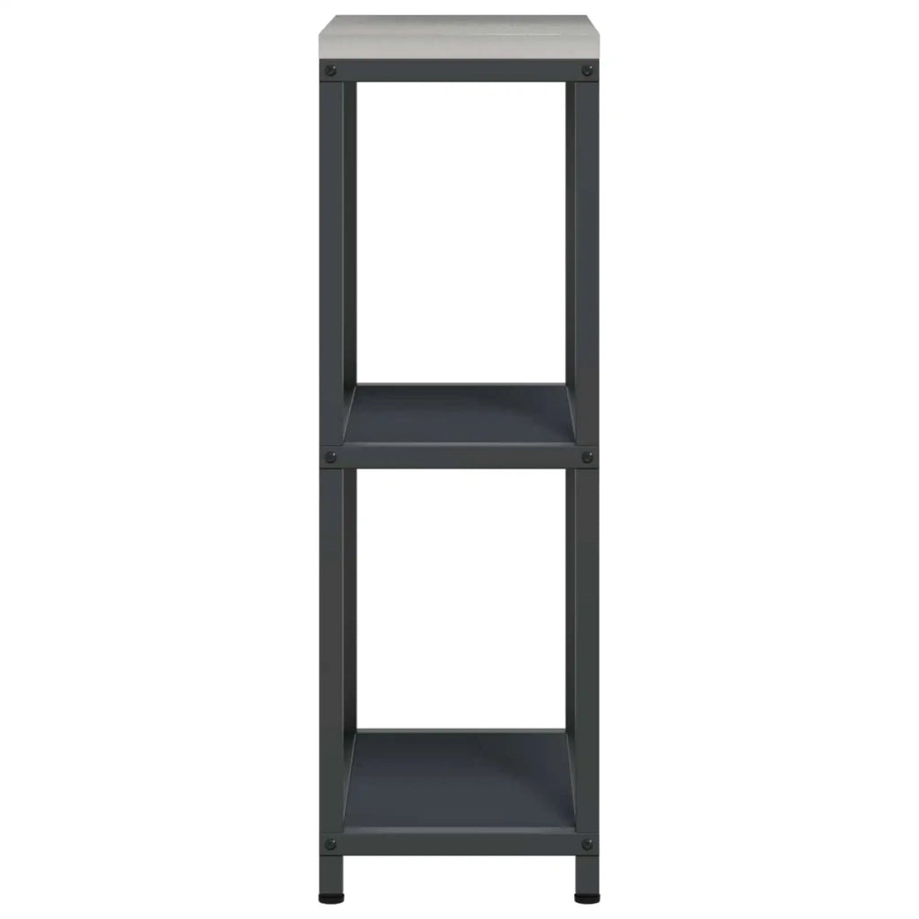 Stoccaggio in cucina Antracite 30 x 50 x 92 cm Acciaio 874977