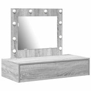 Toeletta | Tavolo da Trucco Grigio 83 x 40 x 70 cm Legno multistrato