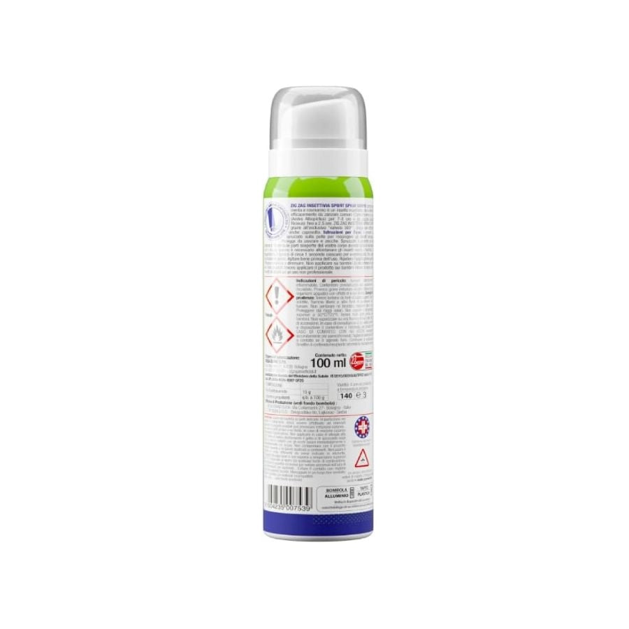 SPRAY ANTIPUNTURA SPORT&WORK 100ML 15% DEET DI ZIG ZAG