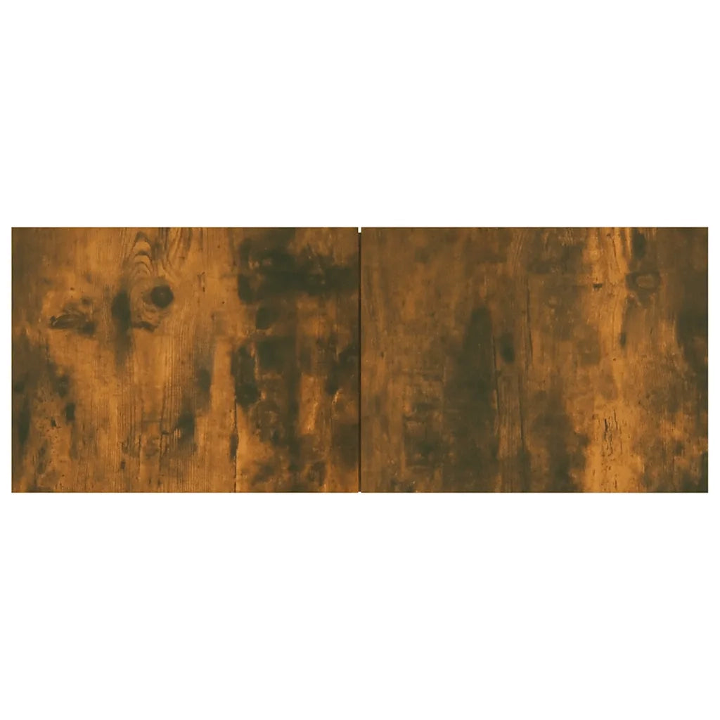 Mobile TV-Credenza per TV-Console TV Rovere Fumo 80x30x30 cm in Legno Multistrato