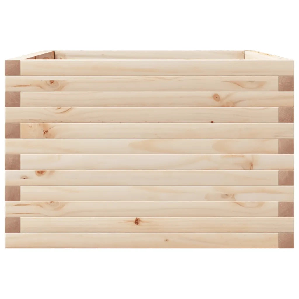 vidaXL Fioriera da Giardino 70x70x45,5 cm in Legno Massello di Pino