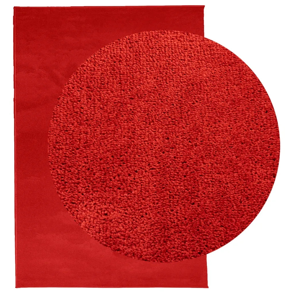 Tappeto OVIEDO a Pelo Corto Rosso 160x230 cm 375625