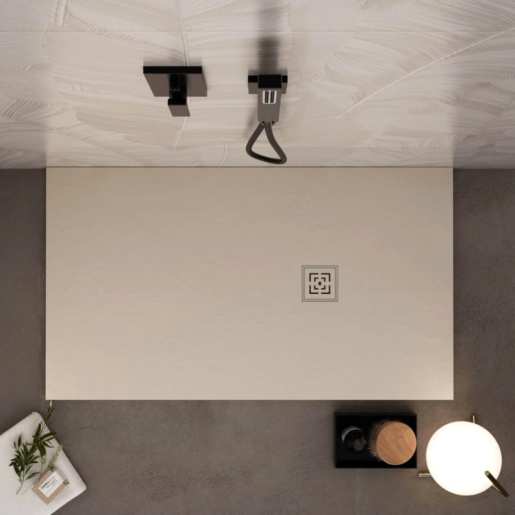 Piatto Doccia in Pietra 75x90 cm Bonussi Canton Crema