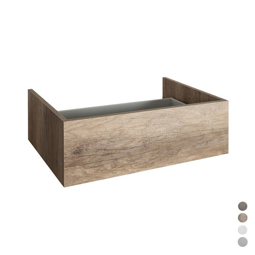 BASE 1 CASSETTO MOD. UNIKA cm 80x45,5xH.25 Olmo Bianco DH