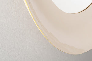 Specchio Beige Moderno da Parete 60 cm - CAMPBELL