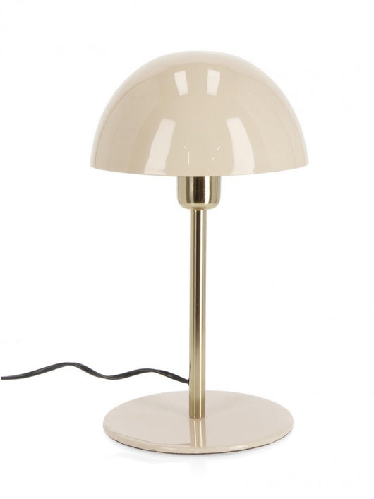 Lampada Tavolo Metallo Beige Moderna da Interni H36 - CAMPBELL