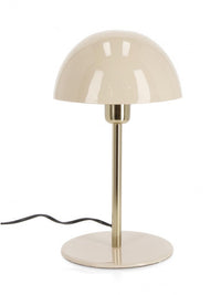 Lampada Tavolo Metallo Beige Moderna da Interni H36 - CAMPBELL