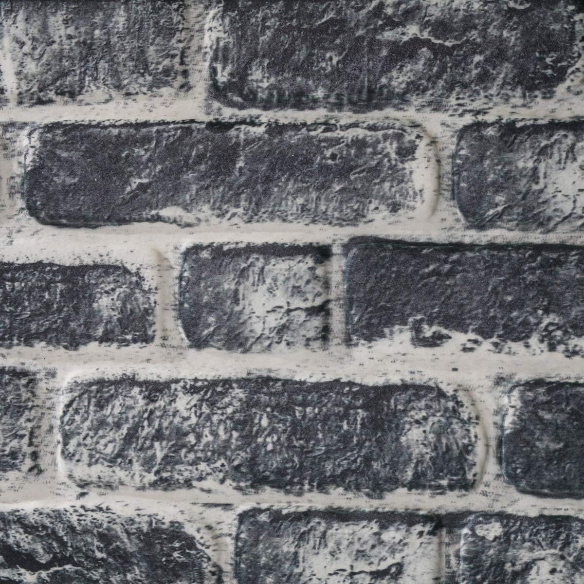 RETAIL BOX da 10 pannelli (5 MQ) - CARBON - pannello finto mattone in EPS Resinato Misura 100x50 Cm spessore 2 cm