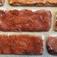 RETAIL BOX da 10 pannelli (5 MQ) - FOCOLARE - pannello finto mattone in EPS Resinato Misura 100x50 Cm spessore 2 cm