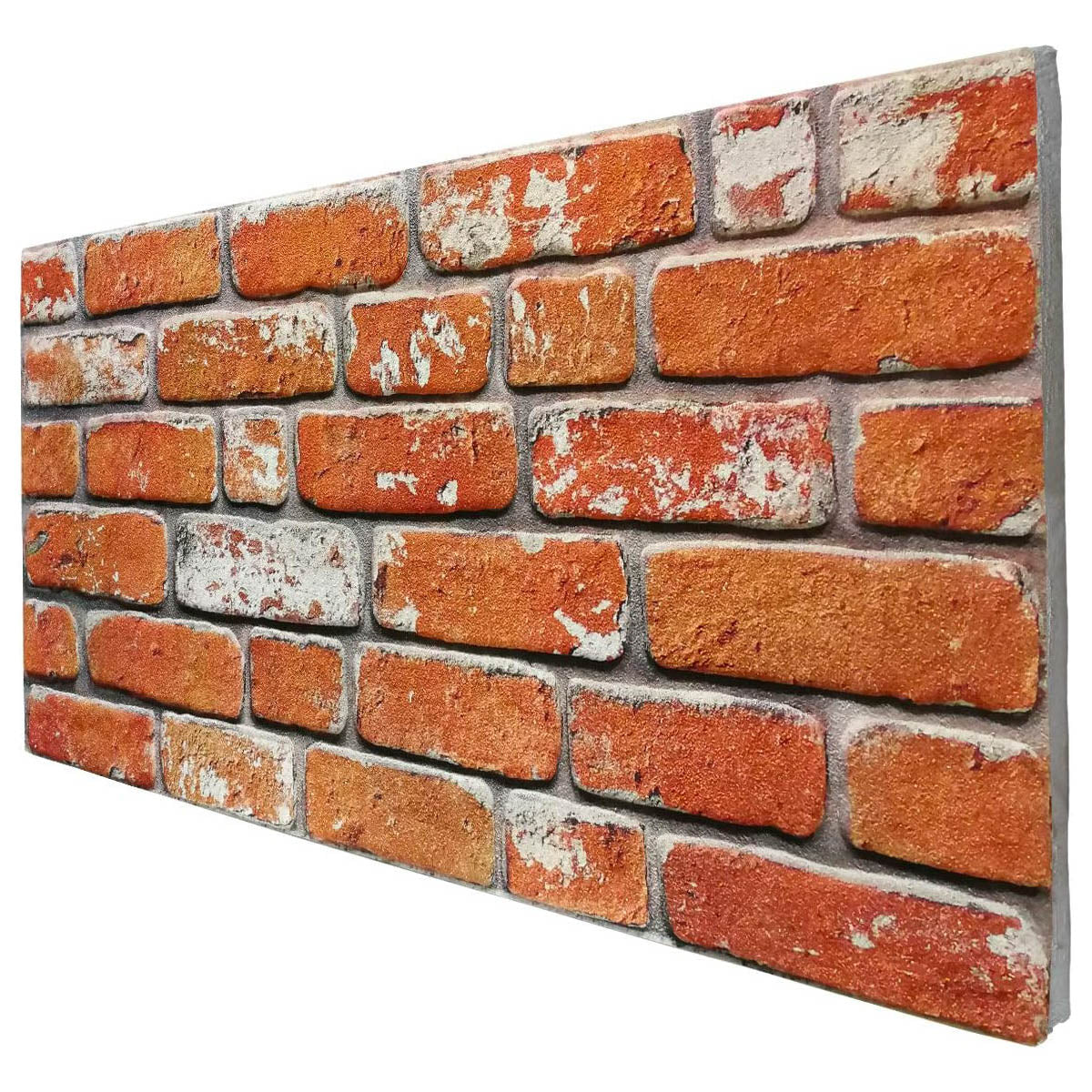 RETAIL BOX da 10 pannelli (5 MQ) - MATTONCINO CLASSIC pannello finto mattone in EPS Resinato Misura 100x50 Cm spessore 2 cm