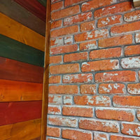 RETAIL BOX da 10 pannelli (5 MQ) - MATTONCINO CLASSIC pannello finto mattone in EPS Resinato Misura 100x50 Cm spessore 2 cm