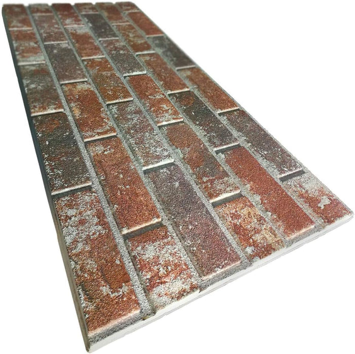 RETAIL BOX da 10 pannelli (5 MQ) - Old Manchester - Pannello finto Mattone in EPS Resinato Misura 100x50 cm Spessore 2 Cm