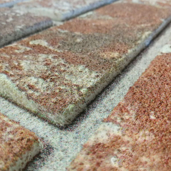 RETAIL BOX da 10 pannelli (5 MQ) - Old Manchester - Pannello finto Mattone in EPS Resinato Misura 100x50 cm Spessore 2 Cm