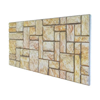 RETAIL BOX da 10 pannelli (5 MQ) SATURNIA Stone - Pannello finta Pietra in EPS Resinato Misura 100x50 cm Spessore 2 Cm