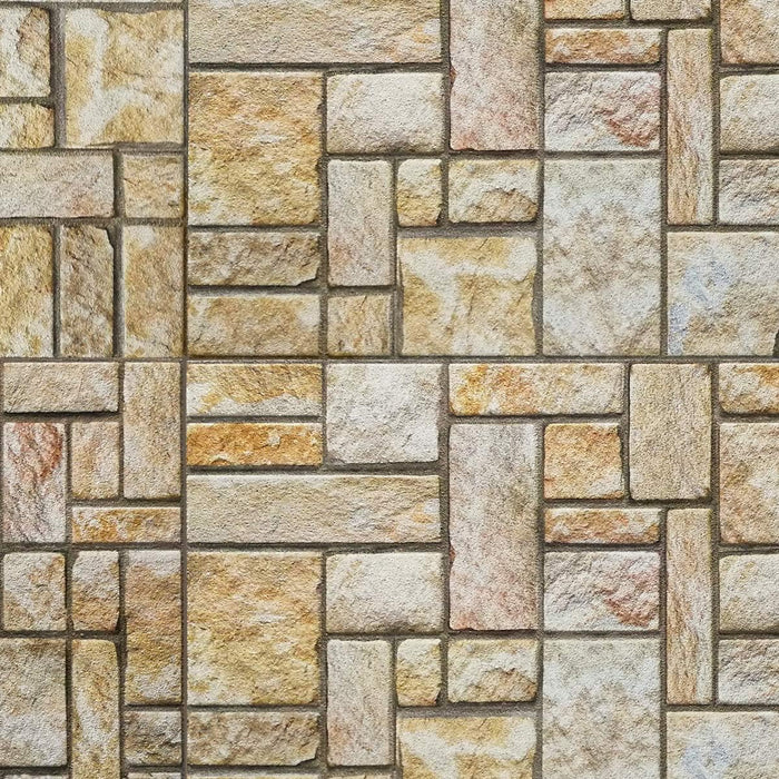 RETAIL BOX da 10 pannelli (5 MQ) SATURNIA Stone - Pannello finta Pietra in EPS Resinato Misura 100x50 cm Spessore 2 Cm