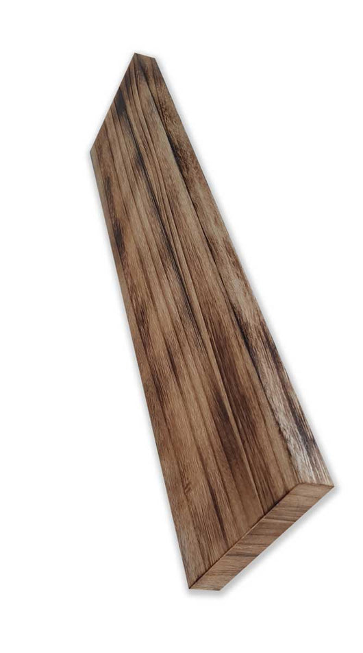 KIT da 10 pezzi - Tavola In LEGNO CountryWood – trattato con metodo Yakisugi CALICO Light Burn - misura 10x2x203 cm