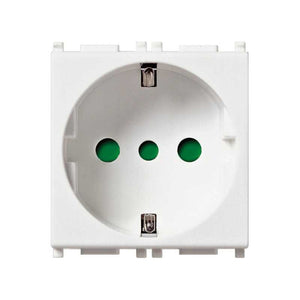 14209 Presa Sicury 2P+T 16A P30 Bianco Plana