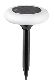 Lampada da giardino solare LED 0,6W Haiti IP65 nera Rabalux