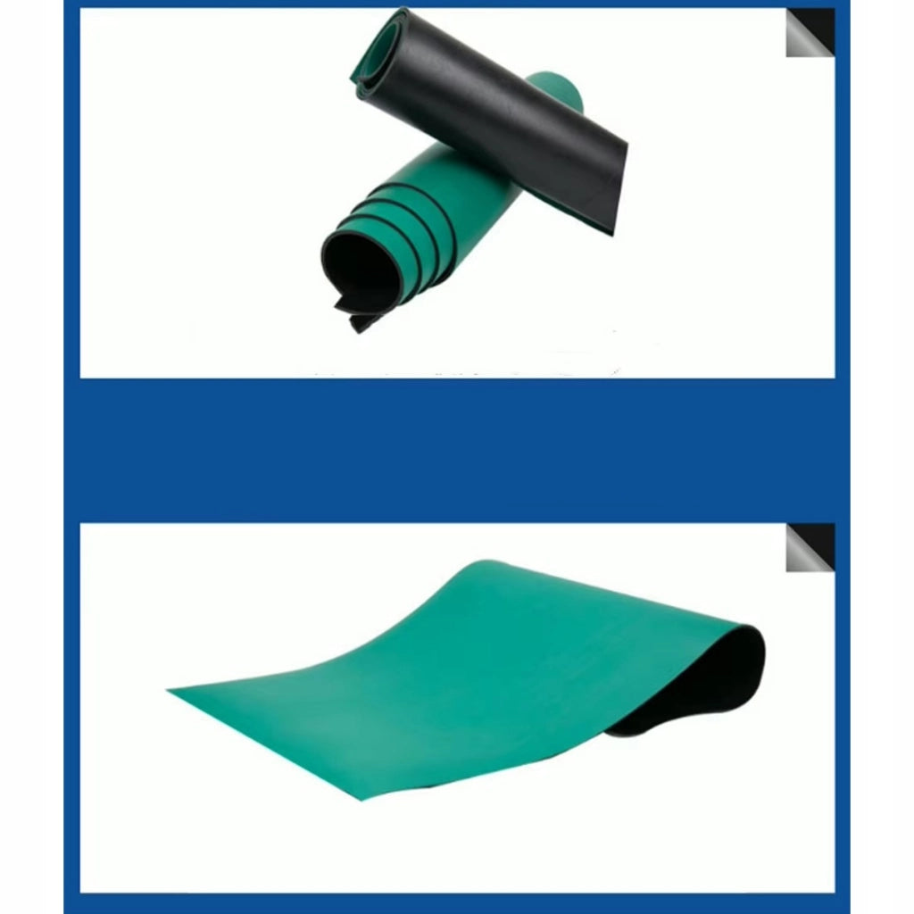 Tappetino Antistatica ESD – Protezione Elettrostatica | 1.2m x 10m, Spessore 2mm, Gomma Naturale