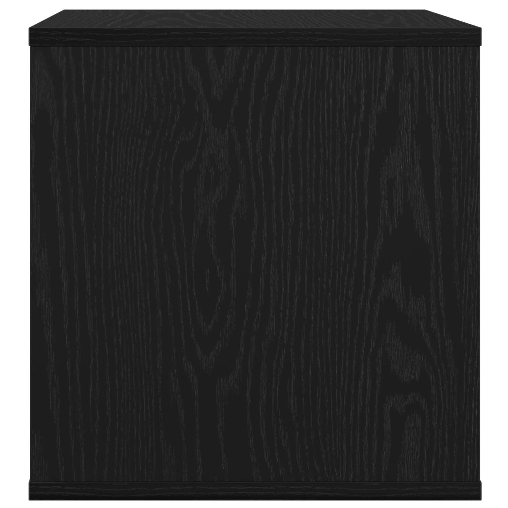 Scatola per album in vinile Rovere Nero 37 x 36,5 x 38 cm 8012844