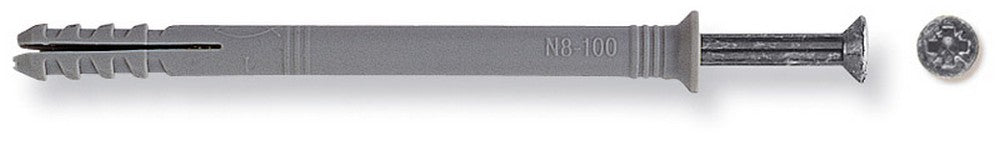 tassello n 8-100 50 pz. lunghezza mm. 100 cod:ferx.vit4643