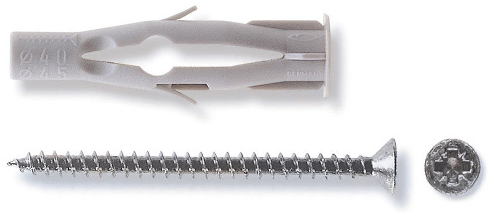 tassello  fu 6x45 v  lunghezza mm. 45 cod:ferx.vit10524