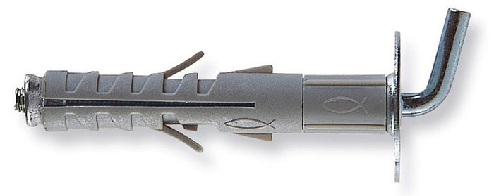 tassello sb 12/l8 con gancio corto 50 pz. mm. 12x57 cod:ferx.vit532