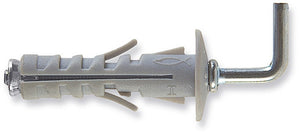 tassello sb 12/2 con gancio medio 100 pz. mm. 12x45 cod:ferx.vit526