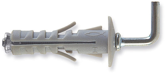 tassello sb 12/2 con gancio medio 100 pz. mm. 12x45 cod:ferx.vit526