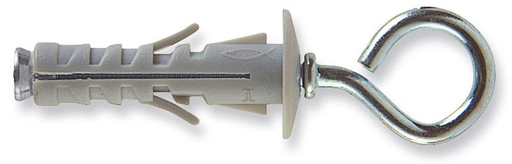 tassello sb 12/3 con occhiolo chiuso 50 pz. mm. 12x45 cod:ferx.vit527