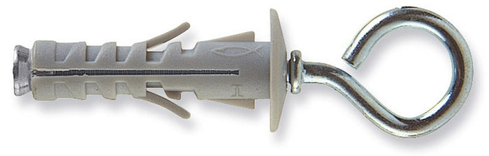 tassello sb 12/3 con occhiolo chiuso 50 pz. mm. 12x45 cod:ferx.vit527