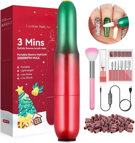 Vijilatrice elettrica per unghie - senza unghie libere - manicure - pedicure - anche per unghie in gel - cura perfetta delle unghie