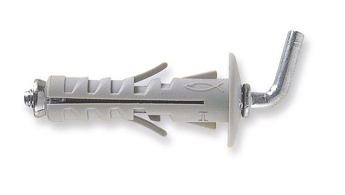 tassello sb 12/8 con gancio corto 100 pz. mm. 12x45 cod:ferx.vit531