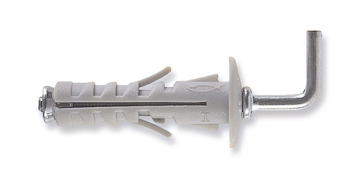 tassello sb 9/2 con gancio medio 100 pz. mm. 9x40 cod:ferx.vit514