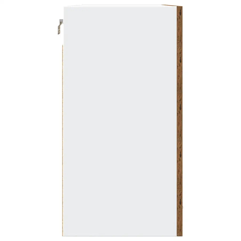 vidaXL Mobile Pensile “Lyon” Legno Antico 80x31x60 cm