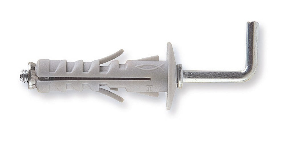 tassello sb 9/6 con gancio lungo 50 pz. mm. 9x40 cod:ferx.vit519