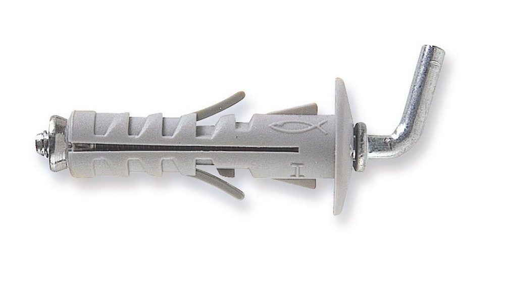 tassello sb 9/8 con gancio corto 100 pz. mm. 9x40 cod:ferx.vit521