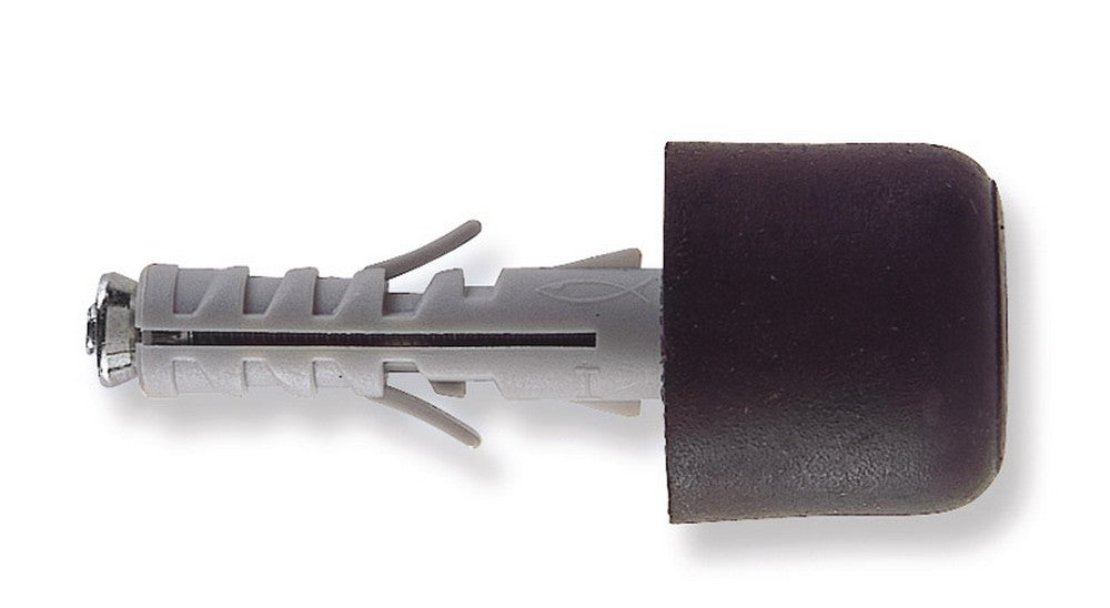 tassello sb 9/11 con fermaporta nero 50 pz. mm. 9x40 cod:ferx.vit522