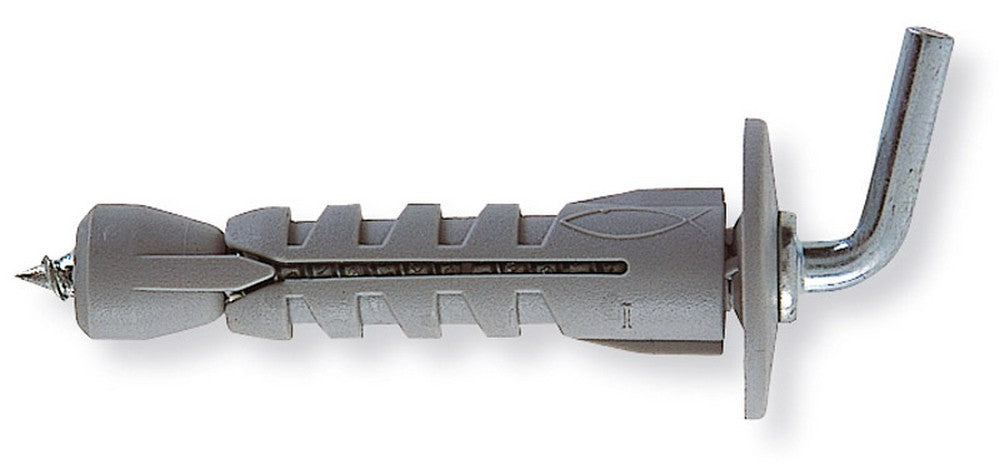 tassello sbn 9/8 gancio corto x cartongesso 200 pz. mm. 9x43 cod:ferx.vit25717