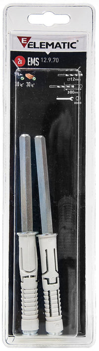 elematic blister reggimensola ems 12x9x140 2 pz cod:ferx.14228